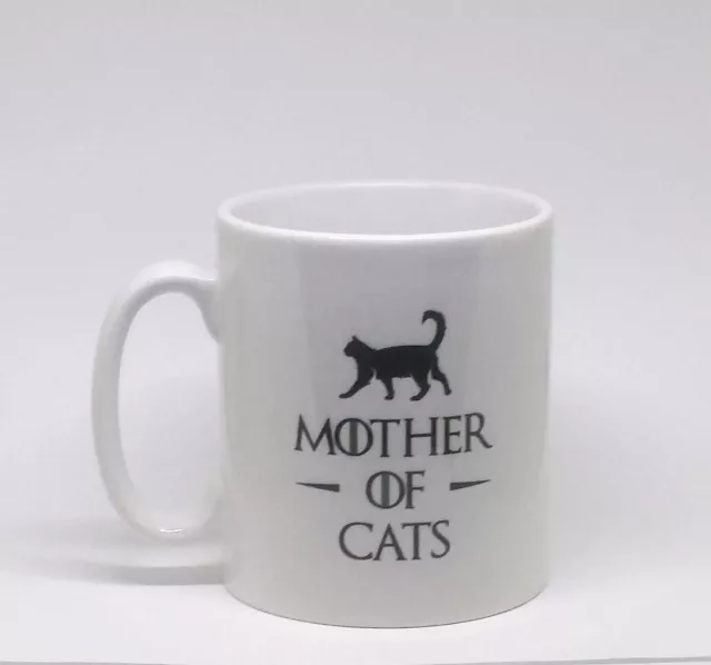 Mother of Cats Funny Game of Thrones Coffee Tea Gift Mug