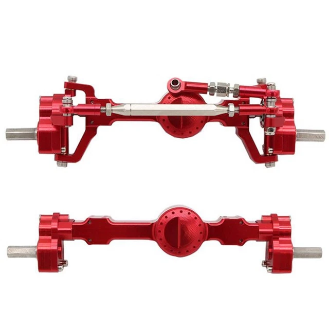 2 Assi Portali Anteriori E Posteriori Per Auto RC 1/16, Compatibili Con Modelli C14 C24 C34 C44 B14 B24, Ricambi In Metallo - 2