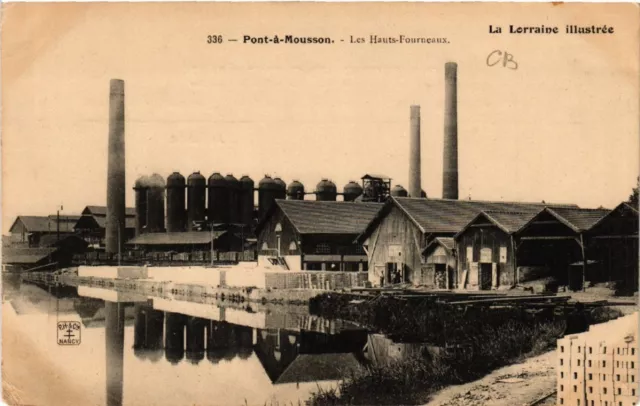 CPA AK PONT-a-MOUSSON - Les Hauts-Fourneaux (484279)