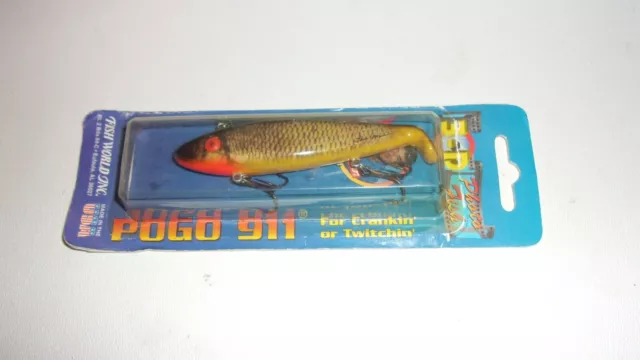 TOM MANN'S MANNS 3D Photo Fish Pogo 911 Crankbait Lure - NIP $5.99 -  PicClick