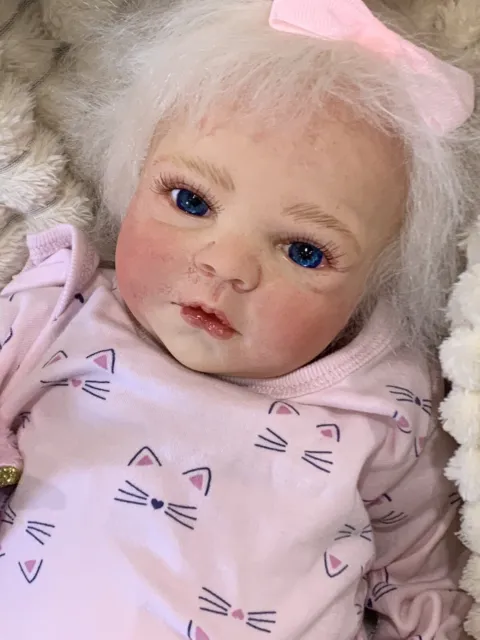Sweet Reborn Baby GIRL Doll SHAYE was Jewel By Denise Pratt COMPLETED
