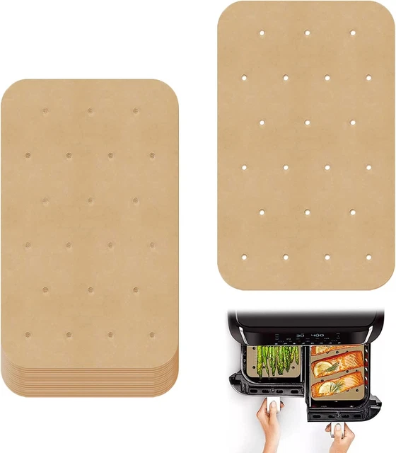 Carta per friggrice ad aria fodere per cottura a vapore usa e getta carta da forno per cottura carta antiaderente per cottura a vapore carta assorbente per olio per friggrice  15