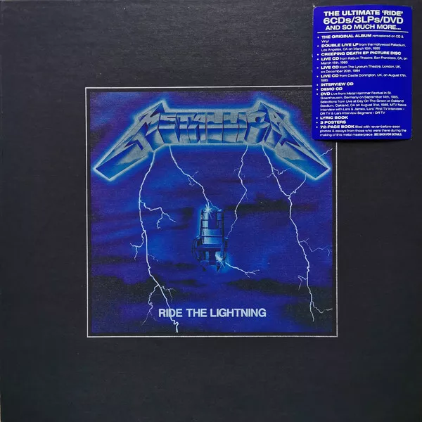 Metallica Ride the Lightning (Deluxe Edition, Boxed Set, With CD, With DVD) Reco