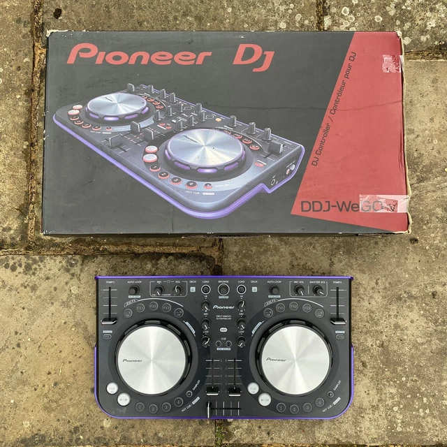 PIONEER DJ CONTROLLER Virtual DJ Music Mixer DDJWeGOv 5 Violette