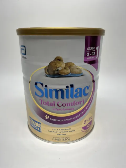 Similac Total Comfort Infant Formula Stage 1 (0-12 Mo.) 820g expires 07/22/2025