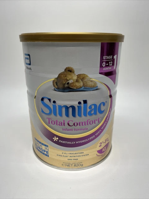 Similac Total Comfort Infant Formula Stage 1 (0-12 Mo.) 820g expires 07/22/2025