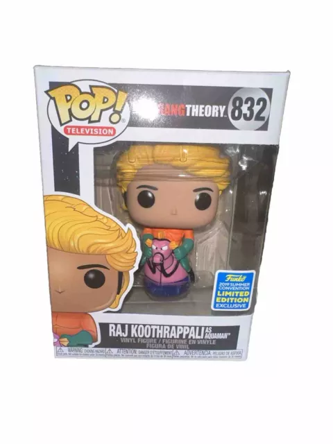 Funko Pop! Vinyl: The Big Bang Theory - Raj Koothrappali as Aquaman - San Diego