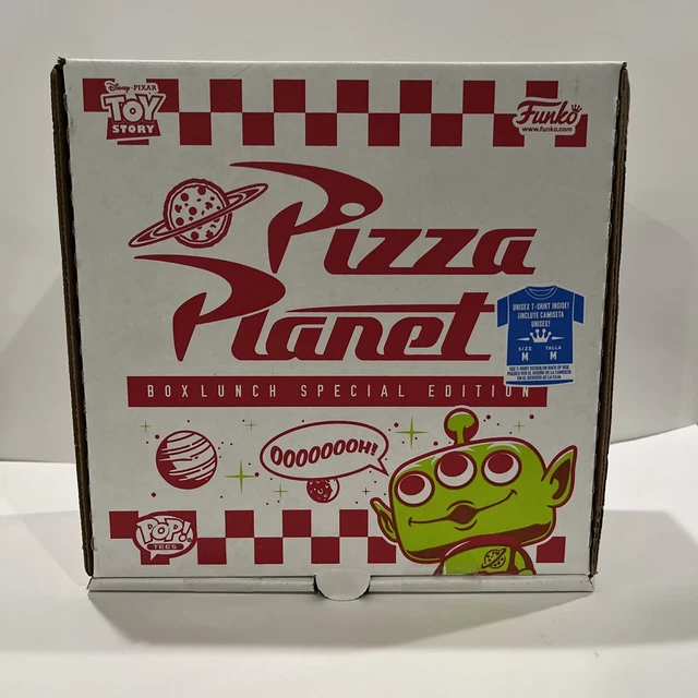 Funko POP! Toy Story Alien & Pizza Planet T-Shirt (M) Box Lunch Funko POP! Toy Story Alien & Pizza Planet T-Shirt (M) Box Lunch