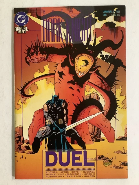 Batman  Legends Of The Dark Knight Annual #1 ~ 1991 Dc Comics ~ Vf/Nm Ob