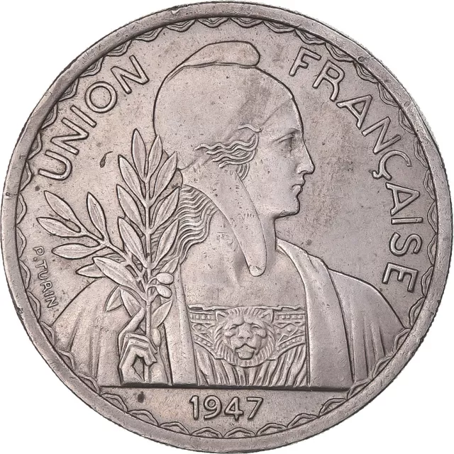 [#1044441] Monnaie, Indochine française, Piastre, 1947, Paris, SUP, Cupro-nickel