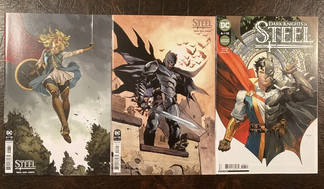 Dark Knights Of Steel 6 Variant Set Of 3 1:25 Putri Taylor Middleton Dc Comic Ba