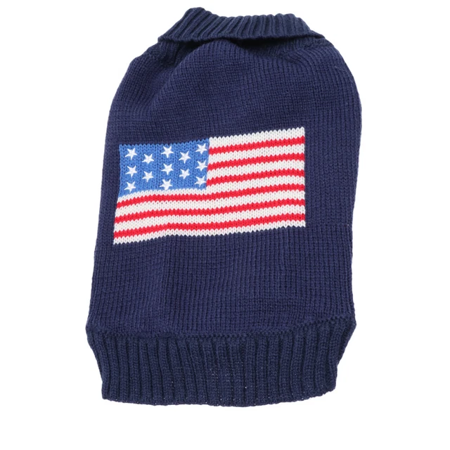 Hundepullover Klein Der Amerikanischen Flagge Kleidung Großer