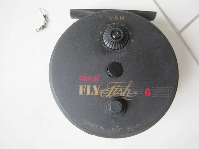 Namvo Angelrolle Ganzmetall - Fliegenfischen Rolle Mit Doppelkipphebel