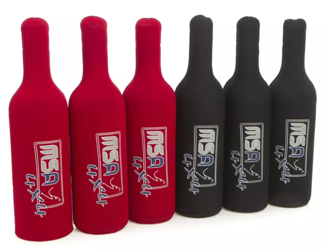 MSA 4X4 - Wine Bottle Tubes Cooler Holder Koozie WTS