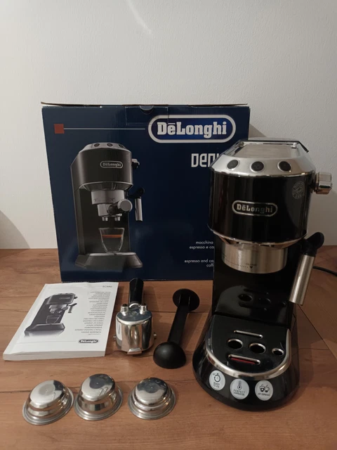 DE'LONGHI * Dedica EC680 BK * Siebträgermaschine Espressomaschine * schwarz