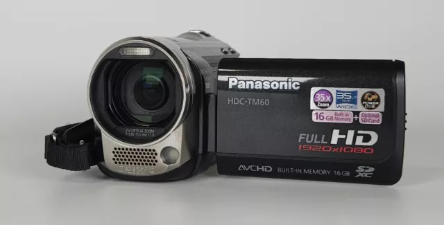 Panasonic HDC-TM60 HD Camcorder 25-fach optischer Zoom [SEHR GUT]