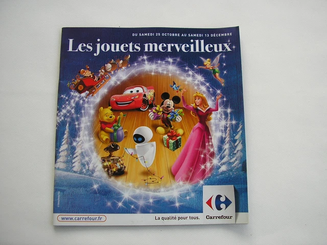 CATALOGUE TBE JOUET Noel CARREFOUR 2008 Nintendo DS Playmobil