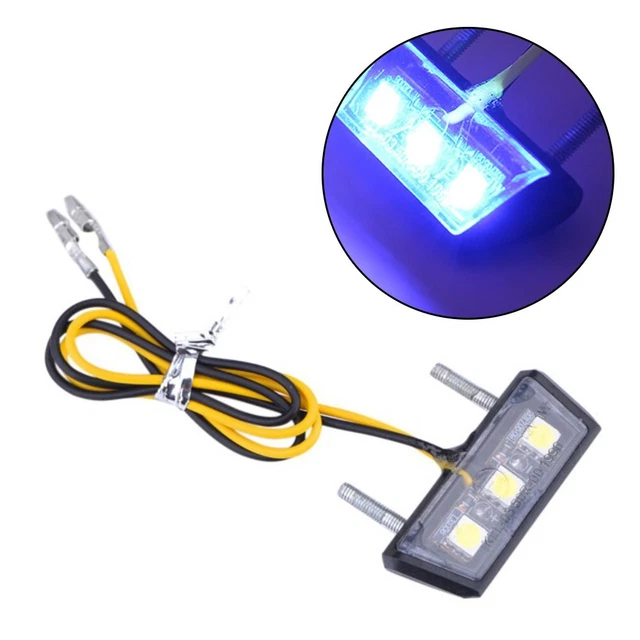 Targa Luce Numero Luce Universale Luce Blu LED Targa Luce