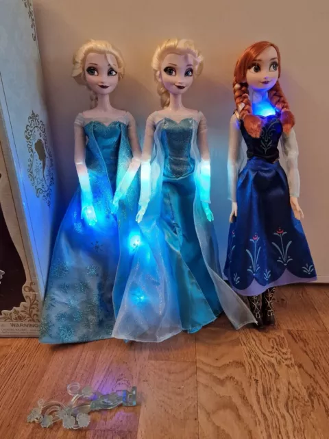 Disney Store Anna & Elsa - Lot de 3 Poupees 40cm - Frozen - La Reine des Neiges
