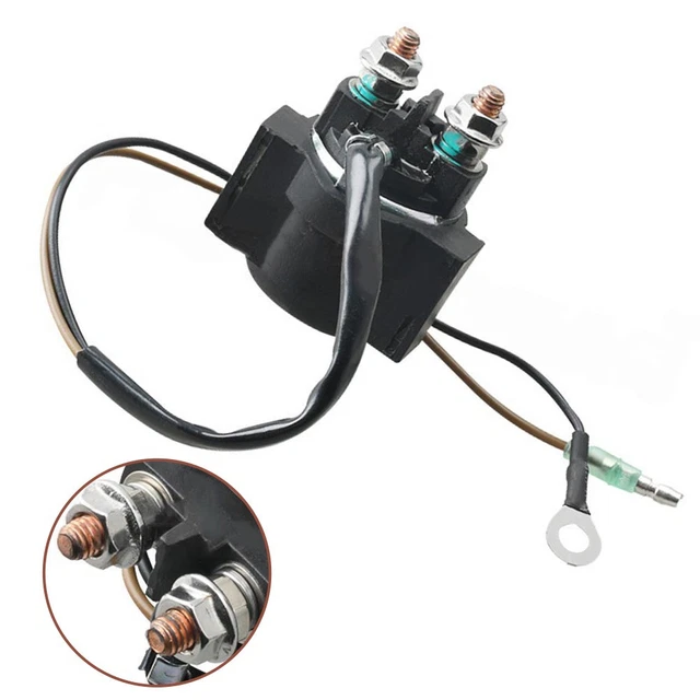 Relais Solénoïde De Démarreur Pour Quad Linhai 260CC 300CC 400CC – Bobine D’allumage, 8 Cm Entre Trous