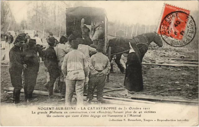 CPA AK NOGENT-sur-SEINE Catastrophe de la Materie 1911 (47067)