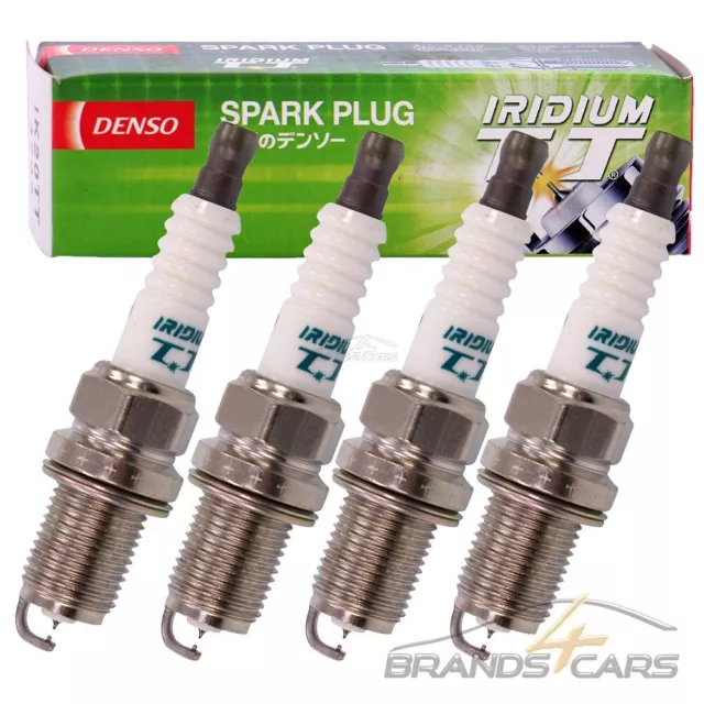 4x DENSO ZÜNDKERZE IRIDIUM TT FÜR FIAT FORD HONDA HYUNDAI KIA LANCIA