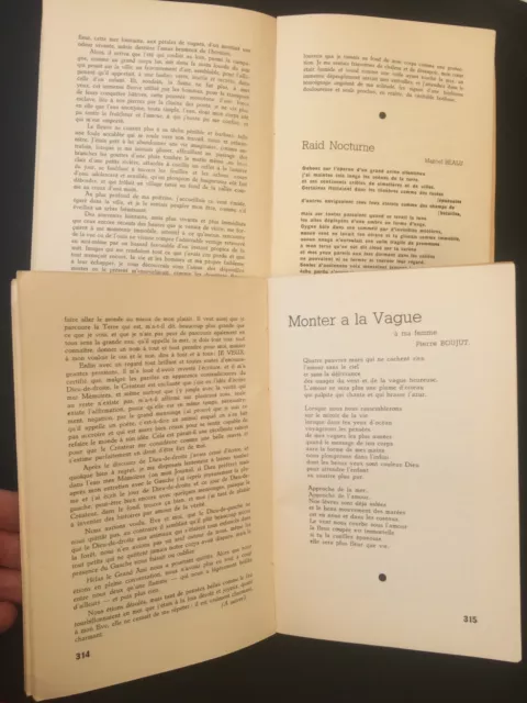 Les Cahiers Nouveaux de France et de Belgique LOT de 2 volumes 1939 Béalu PAB 2