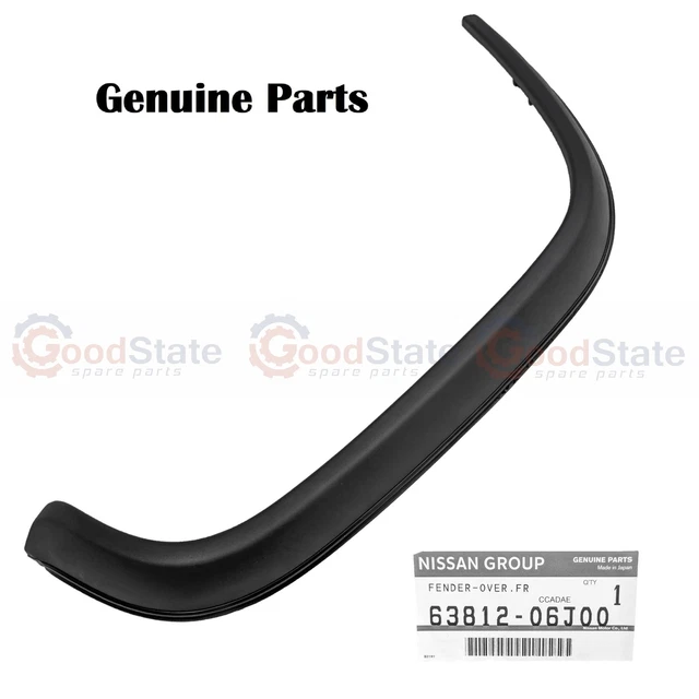 NewYall Front Wheel Arch Molding Trim For Tesla Model Y 2020-2023 - Left & Right Fender Flare Set
