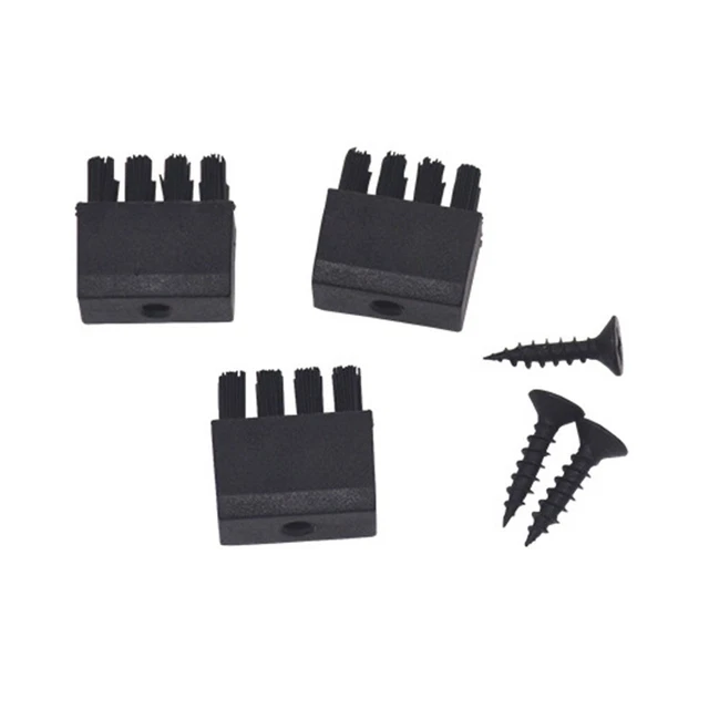 Rest Bow Brush Set With Screws 1.7cm X 1.5cm X 1cm 3pcs Archery Bow Durable Hot