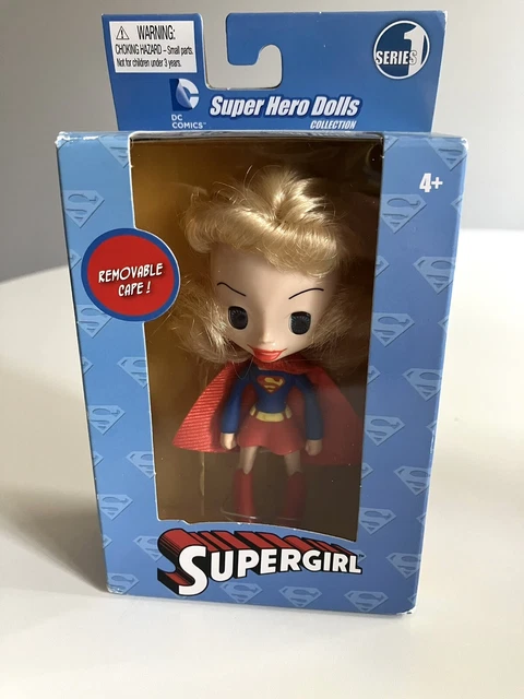 New DC Comics Super Hero Dolls Series 1 Batgirl Figure Removable Mask Cape FP20