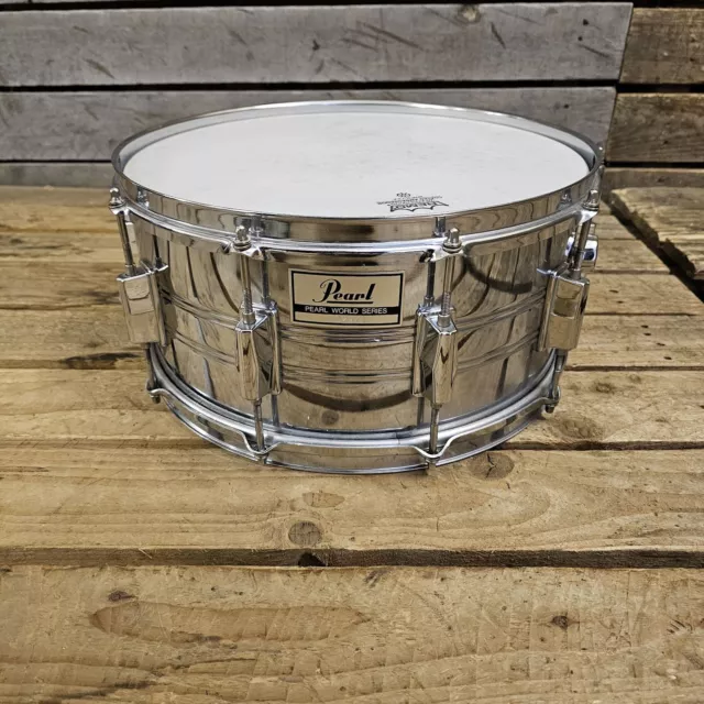 PEARL WORLD SERIES Snare Drum, 14x 6.5, 10 Lug