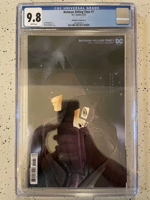 BATMAN: KILLING TIME #1 CGC 9.8 **Peach Momoko 1:100 VARIANT** Catwoman DC NM