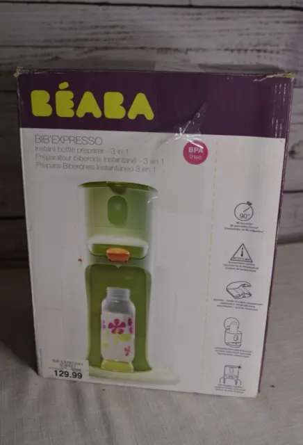 Be'aba Bib'exresso Instant Bottle Preparer Warmer Baby Bottle Beaba