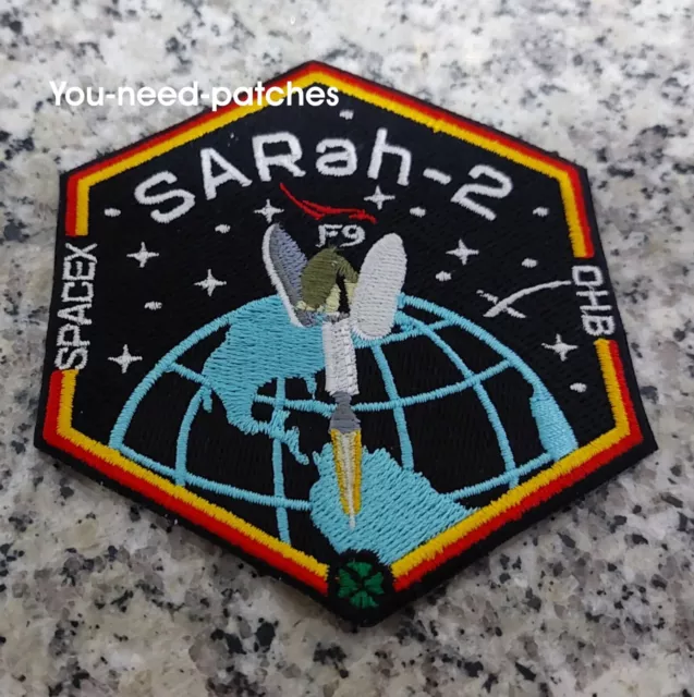 SpaceX SARah-2 Falcon 9 OHB  array radar satellite for the German military logo