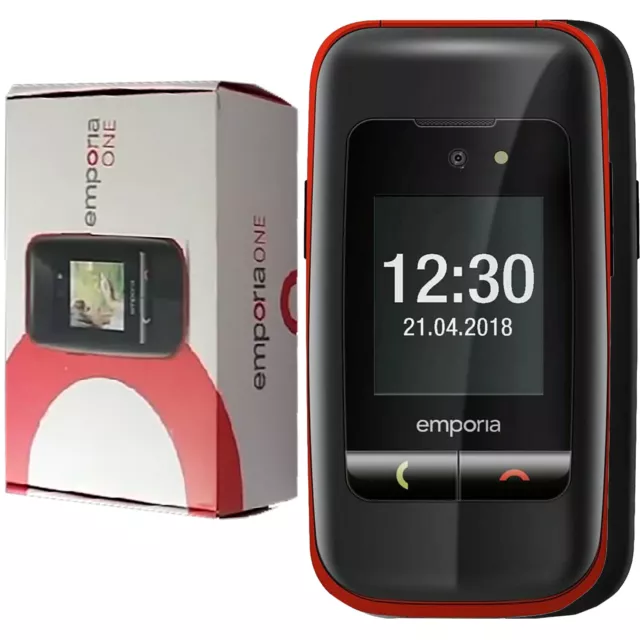 BNIB Emporia One Single SIM Red Factory Unlocked 2G Cellphone OEM