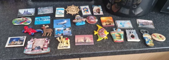 job lot of fridge magnets