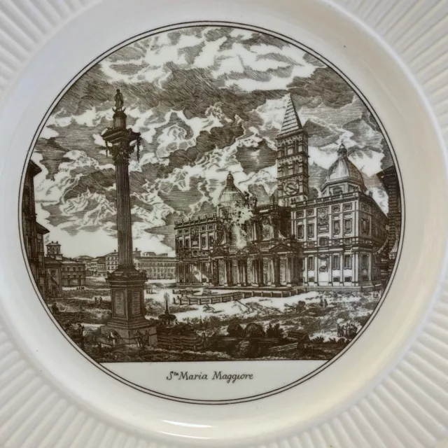 Basilica Of St Mary Major Collector Plate Wedgwood 2