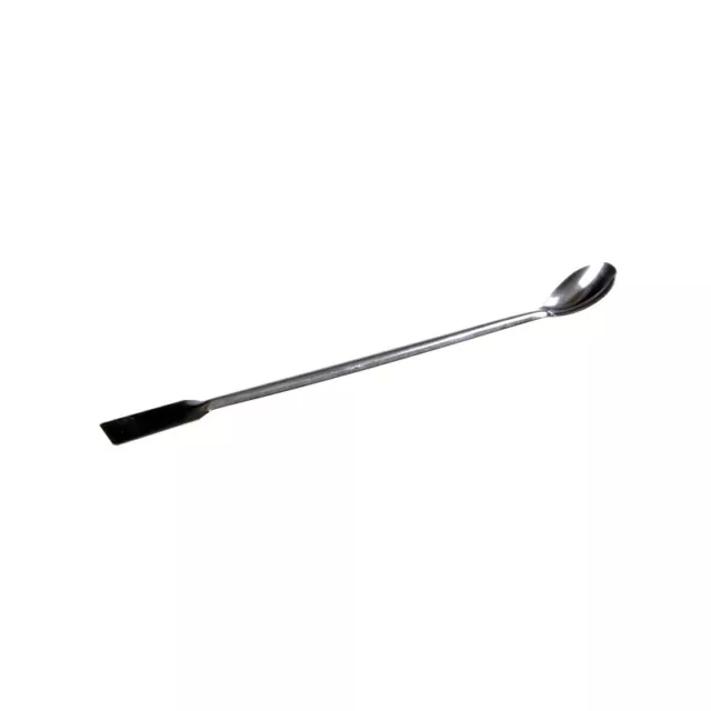 Horn Spoon,Medicinal ladle with Spatula,Length 200mm Laboratory Supplie-tz