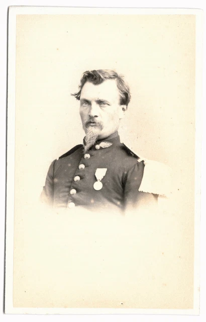 CAPITAINE INFANTERIE GRANDE tenue circa 1865 Lemichel Rennes Photo CDV militaire EUR 29,00 - FR