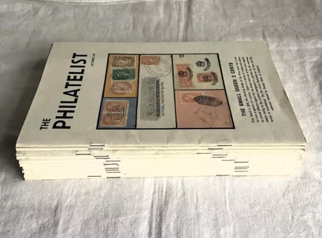THE PHILATELIST.  12 Monthly Stamp Collecting Magazines. Vol 34. 10-67 to 09-68.
