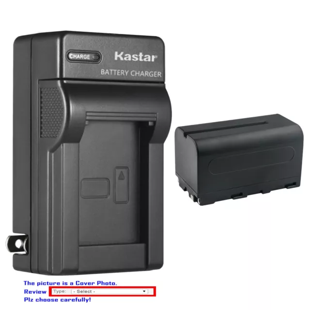 Kastar Battery AC Charger for Yongnuo YN900 YN900 II YN1200 PRO-LED Video Light