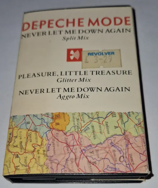 Depeche Mode Never Let Me Down Again Kassettenband Single Ultra Selten