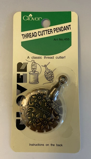 Colgante cortador de hilos de trébol (paquete de 3) número de arte 455