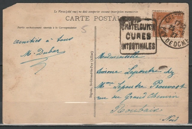 CPA l'Auvergne Pittoresque Le Baptême collection Ideal 2