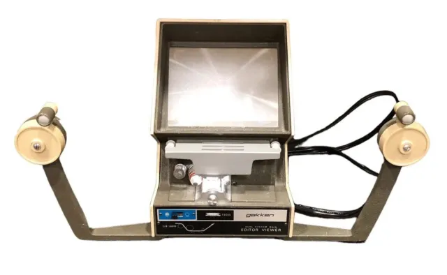 Sistema Dual GAKKEN 8 mm Editor de Películas Visor De Colección Equipo de Películas para el Hogar S-120