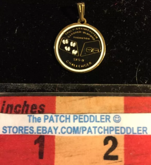 NASA CHARM / PENDANT ~ EYES VERSION STS-8 - Space Shuttle Challenger PD2