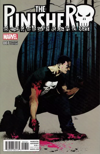 The Punisher #7 (NM) `17 Cloonan/ Dillon  (VARIANT)