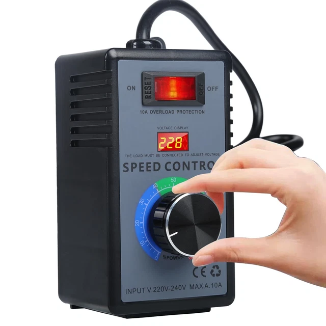 Regolatore Velocità Per Motori Monofase - Per Cappuccie Aspiranti, 230V, 10A, IP54 - Foto 4