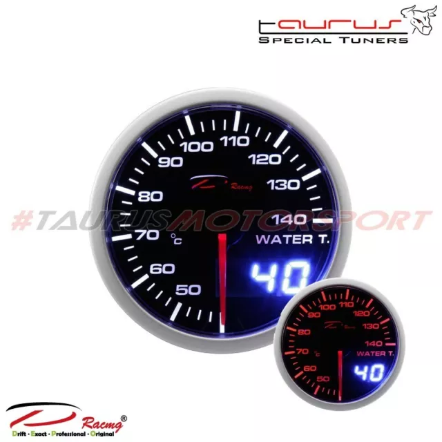 Manometer Wassertemperatur 40-140? C Tuning Depo Racing Dual View Werkzeug 52mm