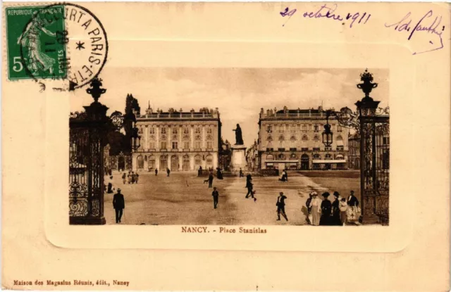 CPA NANCY - Place Stanislas (483962)